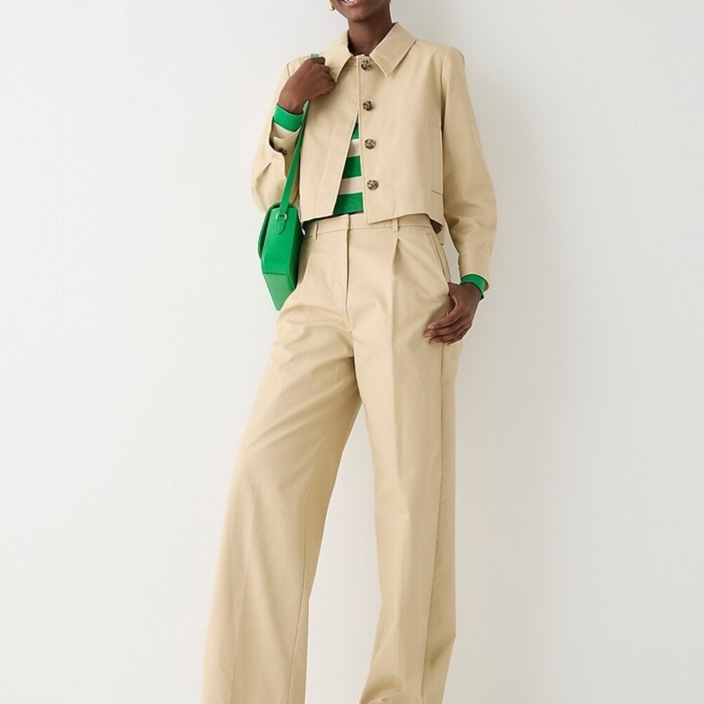 J.Crew Collection Light Tan Trousers